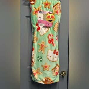 Hello Kitty Mint Green Blanket